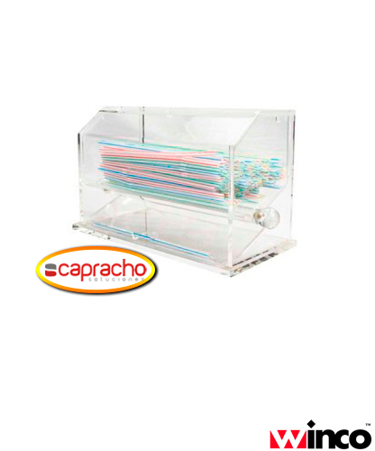 Accesorio_Bar_Capracho_Winco_Dispensador_Popotes_ACSD-712 Accesorio_Bar_Capracho_Winco_Dispensador_Popotes_ACSD-712