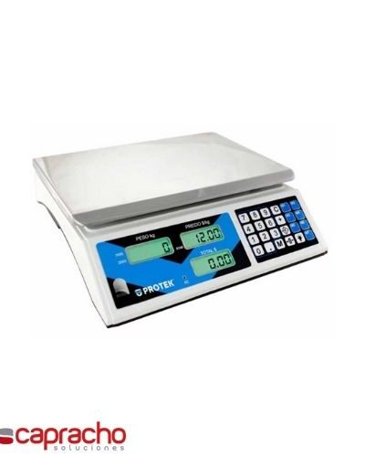 BÁSCULA MULTIFUNCIONAL 30 KG.<BR>PROTEK