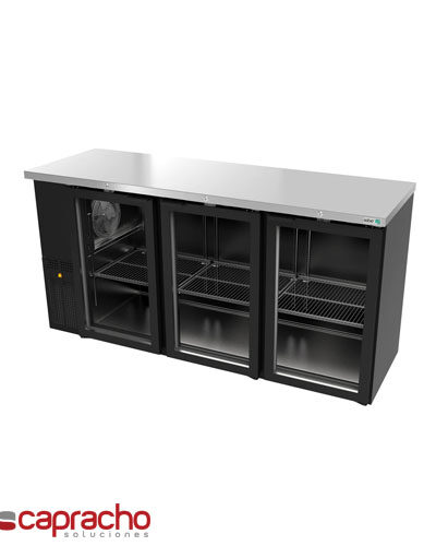 CONTRA BARRA SLIM<br>VINIL NEGRO