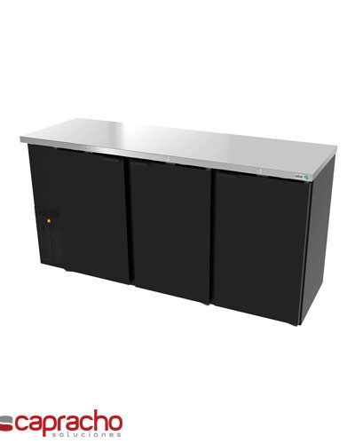 CONTRA BARRA SLIM<br>VINIL NEGRO